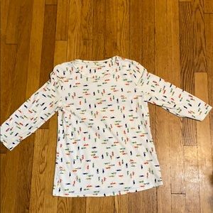 Anthropologie- Pilcro and the Letterpress shirt